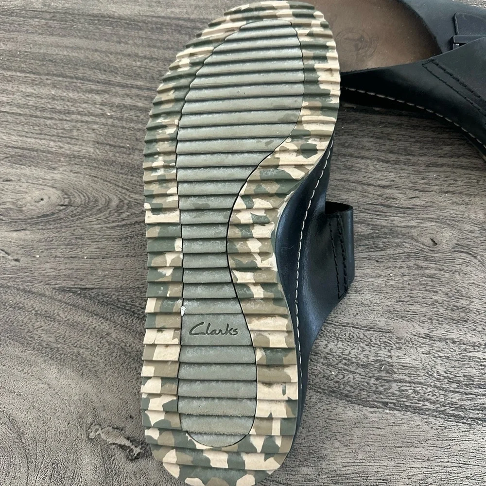 Clarks Black and Brown Men's‎ Sandals